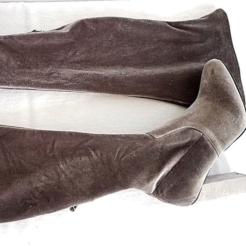 Steve Madden Emotions Velvet Tall Boot 10M NEW - Picture 3 of 8